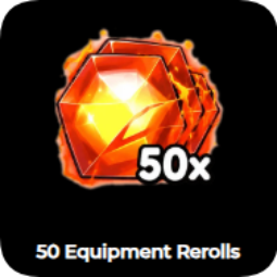 Anime Expeditions | 50 equipment rerolls send via 24 7 | 999 Robux